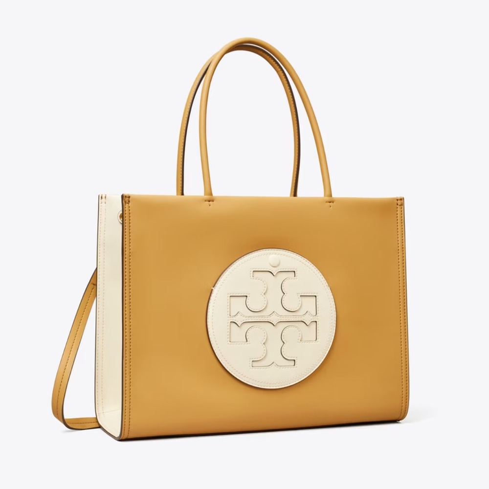 Authentic Brand new with tags Tory Burch Ella Bio Color-Block small tote